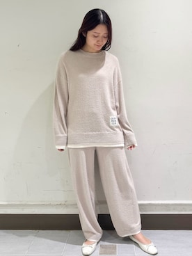 「アイテム（ルームウェア/パジャマ）」を使った、gelato piqueさん（レディース・160cm）の秋コーディネート