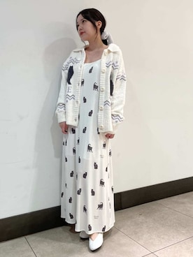 「アイテム（ルームウェア/パジャマ）」を使った、gelato piqueさん（レディース・158cm）の秋コーディネート