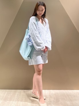 「アイテム（ルームウェア/パジャマ）」を使った、gelato piqueさん（レディース・150cm）の秋コーディネート