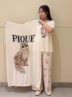 「アイテム（インテリア）」を使った、gelato piqueさん（レディース・158cm）の春コーディネート