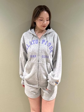 「アイテム（ルームウェア）」を使った、gelato piqueさん（レディース・157cm）の夏コーディネート