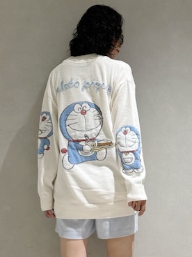 「アイテム（ルームウェア）」を使った、gelato piqueさん（レディース・168cm）の夏コーディネート