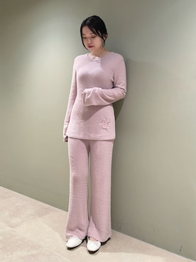 「アイテム（ルームウェア/パジャマ）」を使った、gelato piqueさん（レディース・158cm）の秋コーディネート
