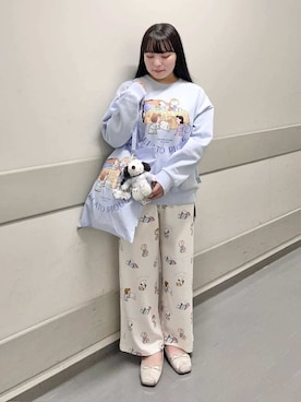 「アイテム（財布/小物）」を使った、gelato piqueさん（レディース・155cm）の秋コーディネート