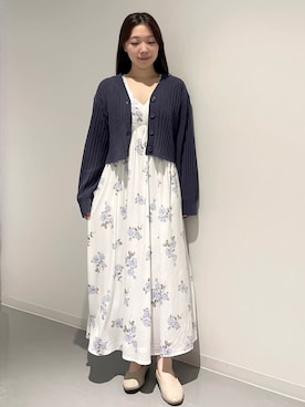 「アイテム（ルームワンピース）」を使った、gelato piqueさん（レディース・162cm）の夏コーディネート