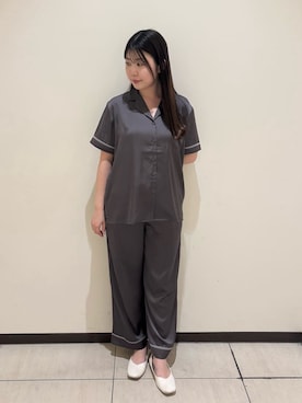 「アイテム（ルームウェア）」を使った、gelato piqueさん（レディース・160cm）の夏コーディネート