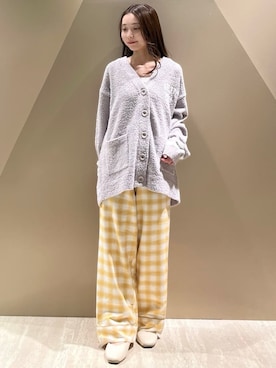 「アイテム（ルームウェア）」を使った、gelato piqueさん（レディース・150cm）の秋コーディネート