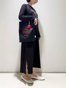 「アイテム（ルームウェア）」を使った、gelato piqueさん（レディース・155cm）の秋コーディネート
