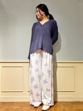 「アイテム（ルームウェア/パジャマ）」を使った、gelato piqueさん（レディース・158cm）の夏コーディネート