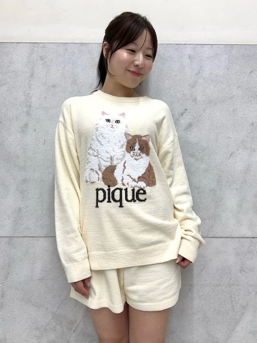 gelato pique（ジェラートピケ） パジャマ ルームウェア エアリーモコ