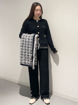 「アイテム（ルームウェア/パジャマ）」を使った、gelato piqueさん（レディース・162cm）の秋コーディネート