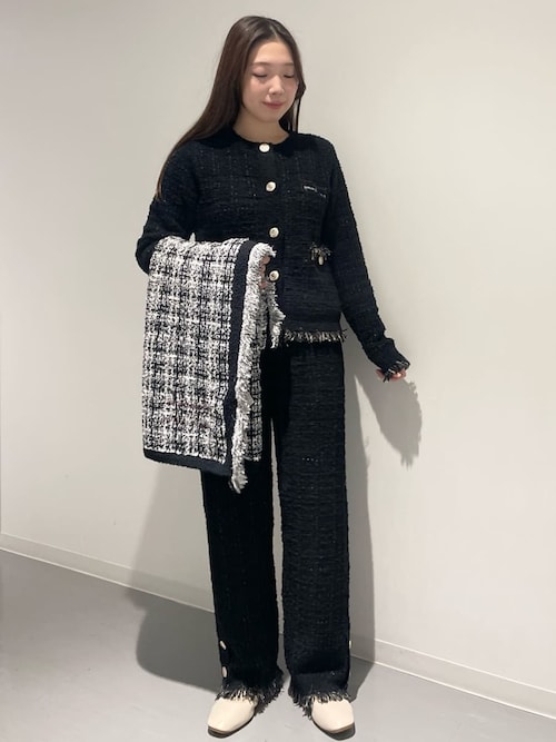 セール】【JOEL ROBUCHON】ツイードモコブランケット（ブランケット