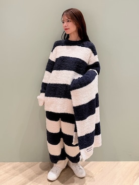 「アイテム（ルームウェア/パジャマ）」を使った、gelato piqueさん（レディース・156cm）の秋コーディネート