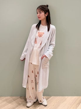 「アイテム（ルームウェア/パジャマ）」を使った、gelato piqueさん（レディース・156cm）の冬コーディネート