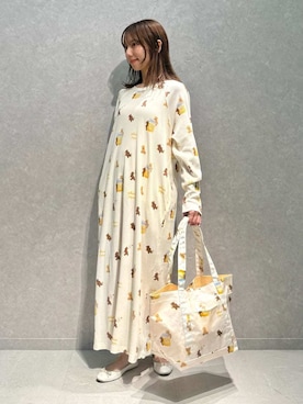 「アイテム（ルームウェア）」を使った、gelato piqueさん（レディース・156cm）の夏コーディネート