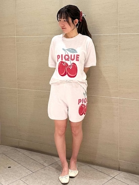 「リラックス」｜gelato piqueさん（レディース・156cm）の春コーディネート