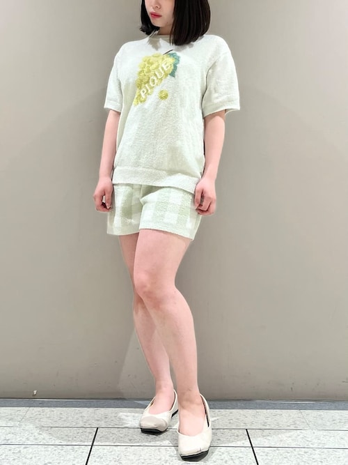 HOMME】【接触冷感】スリーピングドッグワンポイントTシャツ