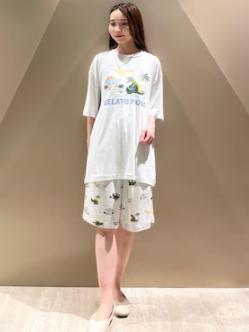 「アニマル」｜gelato piqueさん（レディース・150cm）の春コーディネート