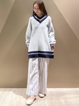 「アイテム（ルームウェア）」を使った、gelato piqueさん（レディース・150cm）の秋コーディネート