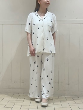 「アイテム（ルームウェア）」を使った、gelato piqueさん（レディース・146cm）の夏コーディネート