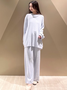 「アイテム（ルームウェア/パジャマ）」を使った、gelato piqueさん（レディース・150cm）の冬コーディネート