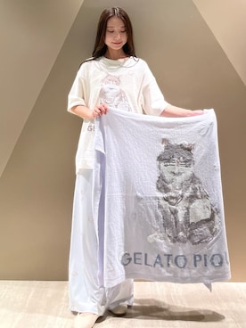 「アイテム（インテリア）」を使った、gelato piqueさん（レディース・150cm）の夏コーディネート