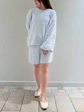 「アイテム（ルームウェア/パジャマ）」を使った、gelato piqueさん（レディース・149cm）の秋コーディネート