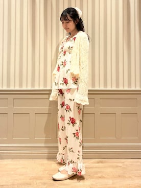 「アイテム（その他ルームウェア）」を使った、gelato piqueさん（レディース・160cm）の秋コーディネート