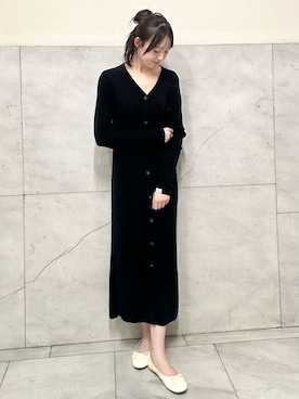 「アイテム（ルームウェア）」を使った、gelato piqueさん（レディース・166cm）の秋コーディネート