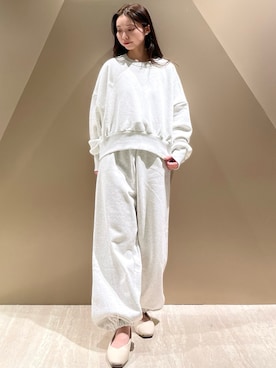 「アイテム（ルームウェア/パジャマ）」を使った、gelato piqueさん（レディース・150cm）の冬コーディネート
