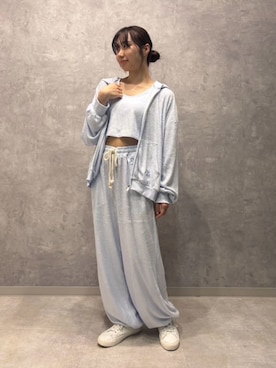 「アイテム（ルームウェア）」を使った、gelato piqueさん（レディース・155cm）の夏コーディネート