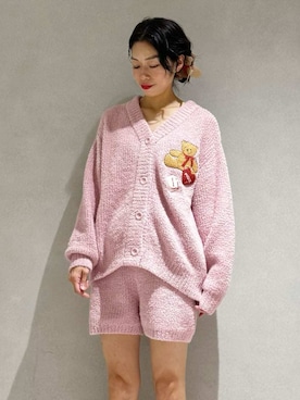 「アイテム（ルームウェア/パジャマ）」を使った、gelato piqueさん（レディース・168cm）の秋コーディネート