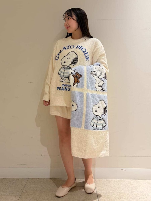 PEANUTS】オリジナルアートブランケット（ブランケット）｜gelato