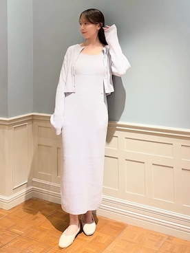 「アイテム（ルームウェア/パジャマ、パープル系）」を使った、gelato piqueさん（レディース・161cm）の夏コーディネート
