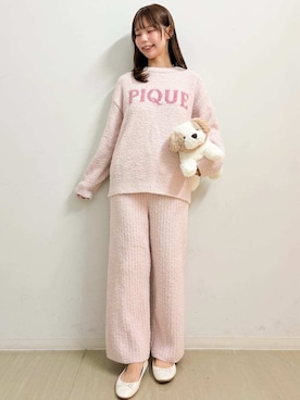 「アイテム（インテリア）」を使った、gelato piqueさん（レディース・161cm）の秋コーディネート