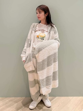 「アイテム（ブランケット）」を使った、gelato piqueさん（レディース・156cm）の秋コーディネート