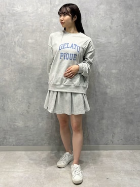 「アイテム（ルームウェア）」を使った、gelato piqueさん（レディース・155cm）の秋コーディネート