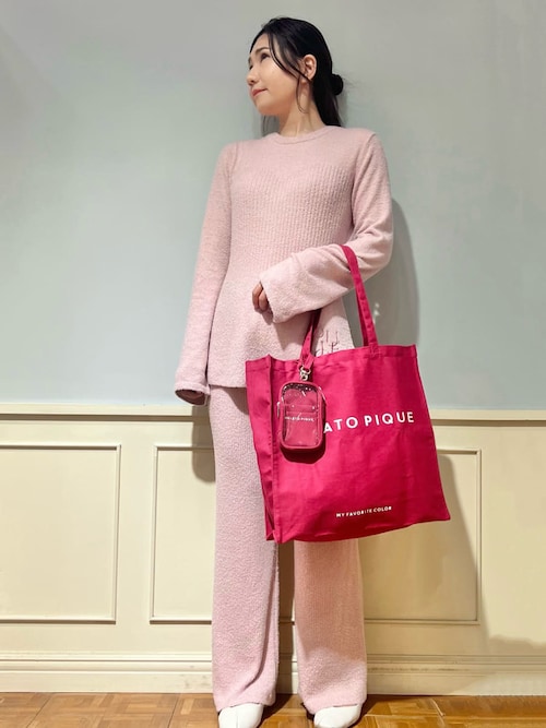 セール】調温スムーズィーリブプルオーバー（ルームウェア/パジャマ