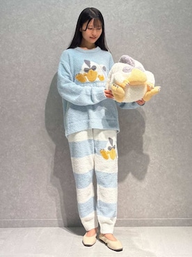 「アイテム（クッション/クッションカバー）」を使った、gelato piqueさん（レディース・160cm）の秋コーディネート