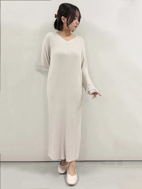 「アイテム（その他ルームウェア）」を使った、gelato piqueさん（レディース・157cm）の秋コーディネート