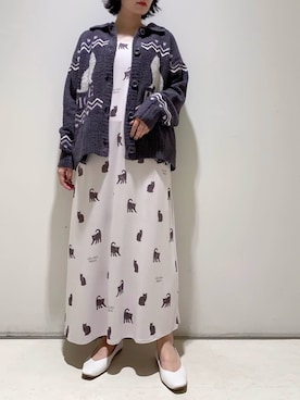 「アイテム（ルームウェア/パジャマ）」を使った、gelato piqueさん（レディース・155cm）の秋コーディネート
