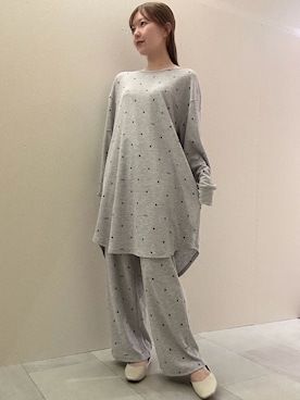 「アイテム（ルームウェア）」を使った、gelato piqueさん（レディース・158cm）の夏コーディネート