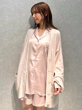 「アイテム（ルームウェア/パジャマ）」を使った、gelato piqueさん（レディース・156cm）の春コーディネート
