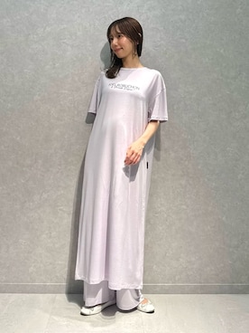 「アイテム（ルームウェア）」を使った、gelato piqueさん（レディース・156cm）の春コーディネート