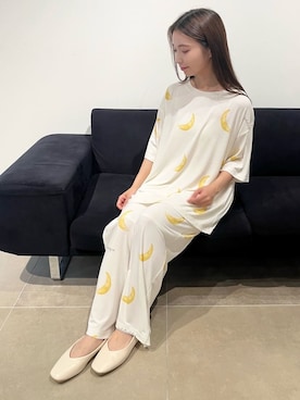 「アイテム（ルームウェア/パジャマ）」を使った、gelato piqueさん（レディース・150cm）の秋コーディネート