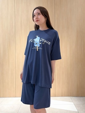 「アイテム（ルームウェア）」を使った、gelato piqueさん（レディース・158cm）の春コーディネート