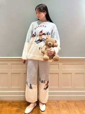 「アイテム（その他雑貨）」を使った、gelato piqueさん（レディース・161cm）の秋コーディネート