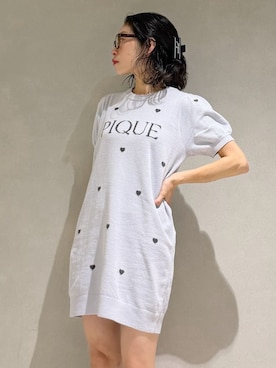 「ハート」｜gelato piqueさん（レディース・168cm）の夏コーディネート