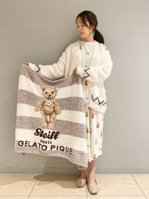 ジェラートピケシュタイフフェアアイル柄ワンピース限定