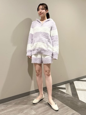 「アイテム（ルームウェア）」を使った、gelato piqueさん（レディース・158cm）の冬コーディネート